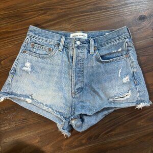 The Ex BF Hi-Rise Denim Shorts Size 25